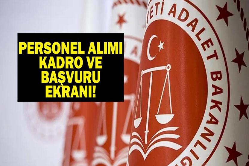 ADALET BAKANLIĞI PERSONEL ALIMI: 2026 CTE Kadro Dağılımı Açıklandı Adalet Bakanlığı Personel Alımı Başladı mı Hangi Kadrolar Var 4 Bin 508 İnfaz Koruma Memuru Alınacak