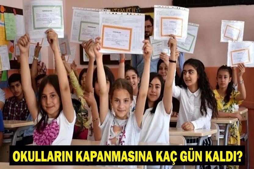 OKULLAR NE ZAMAN TATİL Okulların Kapanmasına Kaç Gün Kaldı Bu Hafta Mı Kapanıyor Karneler Ne Zaman Verilecek İşte e-Okul MEB Çalışma Takvimi...