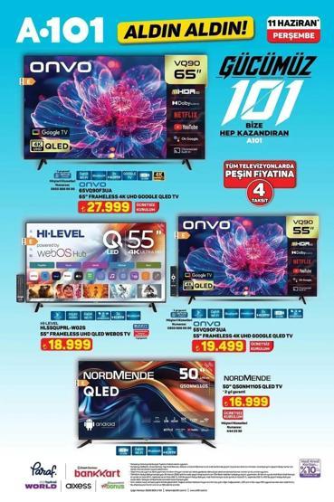 A101 11 HAZİRAN AKTÜEL KATALOĞU YAYINLANDI Bu Hafta Neler İndirimde A101 “Aldın Aldın” Kataloğunda Gıdadan Teknoloji Ürünlerine Çeşit Çeşit Ürün...