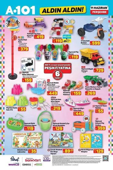 A101 11 HAZİRAN AKTÜEL KATALOĞU YAYINLANDI Bu Hafta Neler İndirimde A101 “Aldın Aldın” Kataloğunda Gıdadan Teknoloji Ürünlerine Çeşit Çeşit Ürün...