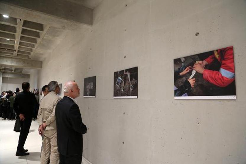 Tahran’da, ABD-İsrail saldırılarına ilişkin fotoğraf sergisi açıldı
