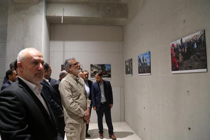 Tahran’da, ABD-İsrail saldırılarına ilişkin fotoğraf sergisi açıldı