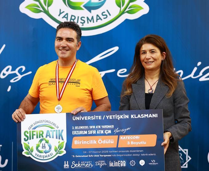 Sıfır Atık Yarışması’nda ödüller sahiplerini buldu