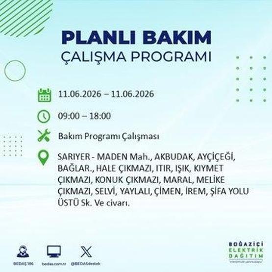 11 Haziran BEDAŞ Kesinti Listesi: İstanbul’da Hangi İlçelerde Elektrik Yok İstanbul’da Elektrik Kesintisi Alarmı