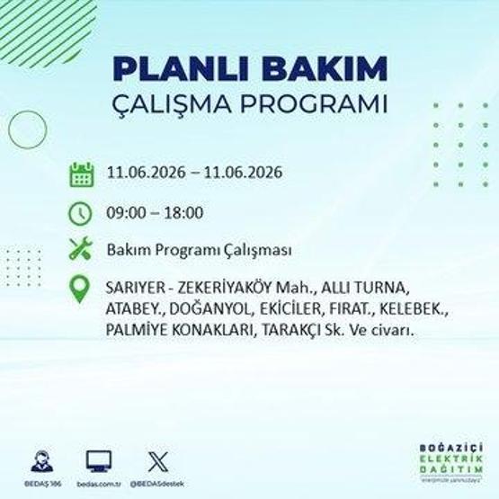 11 Haziran BEDAŞ Kesinti Listesi: İstanbul’da Hangi İlçelerde Elektrik Yok İstanbul’da Elektrik Kesintisi Alarmı