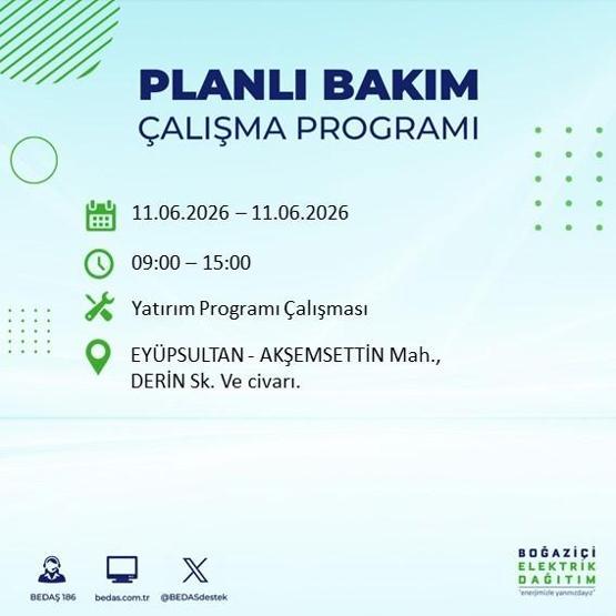 11 Haziran BEDAŞ Kesinti Listesi: İstanbul’da Hangi İlçelerde Elektrik Yok İstanbul’da Elektrik Kesintisi Alarmı