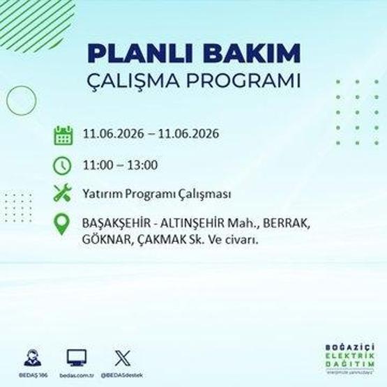 11 Haziran BEDAŞ Kesinti Listesi: İstanbul’da Hangi İlçelerde Elektrik Yok İstanbul’da Elektrik Kesintisi Alarmı