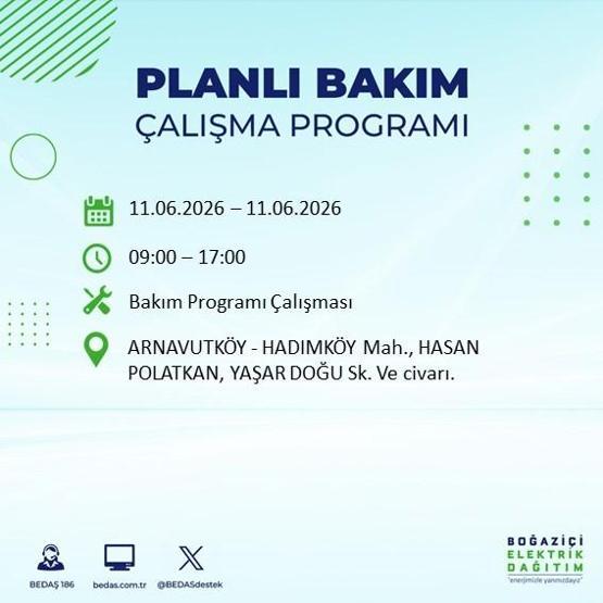 11 Haziran BEDAŞ Kesinti Listesi: İstanbul’da Hangi İlçelerde Elektrik Yok İstanbul’da Elektrik Kesintisi Alarmı