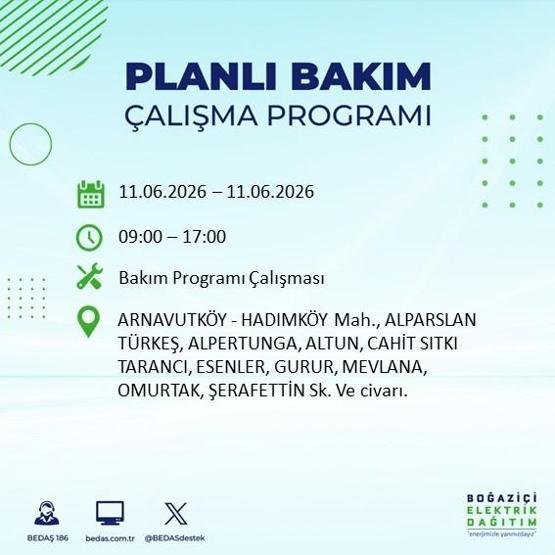 11 Haziran BEDAŞ Kesinti Listesi: İstanbul’da Hangi İlçelerde Elektrik Yok İstanbul’da Elektrik Kesintisi Alarmı