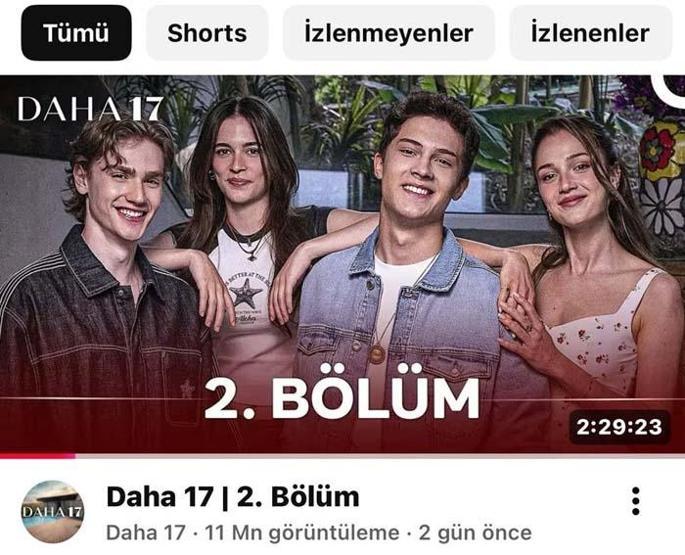 Daha 17den İkinci Bölüm Rekoru Başarı Sınırları Aştı: 10 Milyon İzlenme