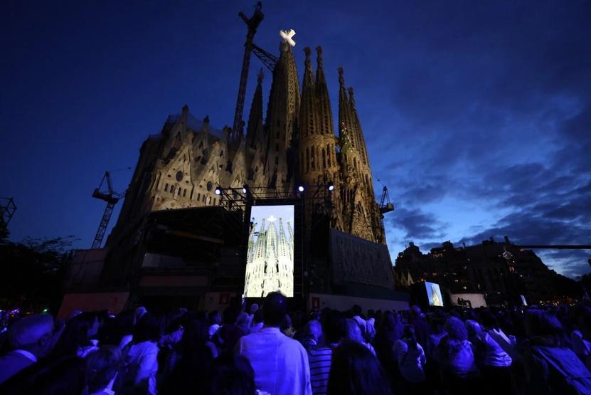 Sagrada Familia’da görkemli açılış töreni