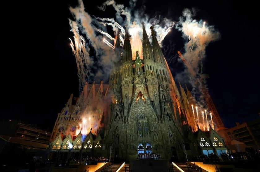Sagrada Familia’da görkemli açılış töreni