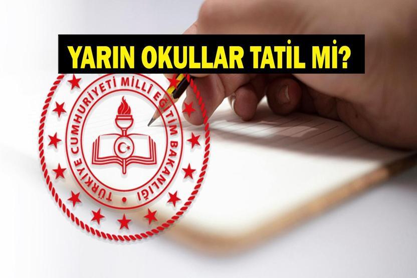 BUGÜN OKULLAR TATİL Mİ 12 Haziran Cuma Okul Var Mı, Yok Mu MEB Okul Tatil Açıklaması