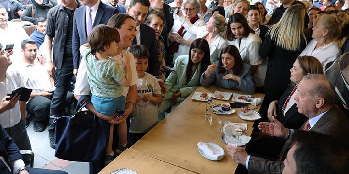 Cumhurbaşkanı Erdoğan Edirne’de vatandaşlarla bir araya geldi