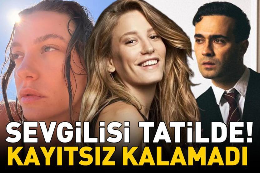 Mert Demirin güzeller güzeli sevgilisi Serenay Sarıkayaya bakın Soluğu tatilde aldı Yine kıskananlar çıkacak