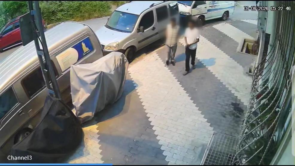 Çaldıkları minibüsle şehir turu yaptılar: İki çocuğa havadan takipli operasyon