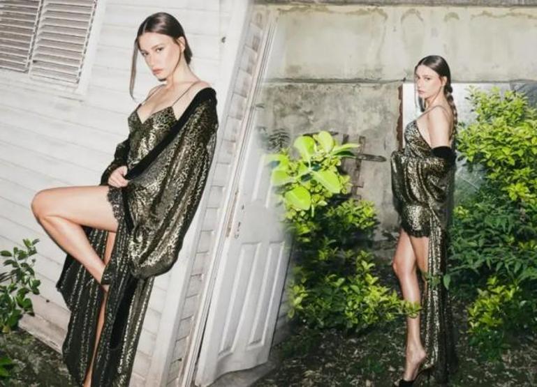 Serenay Sarıkaya tatil sezonunu açtı Anne-kız tatilde keyifli anlar