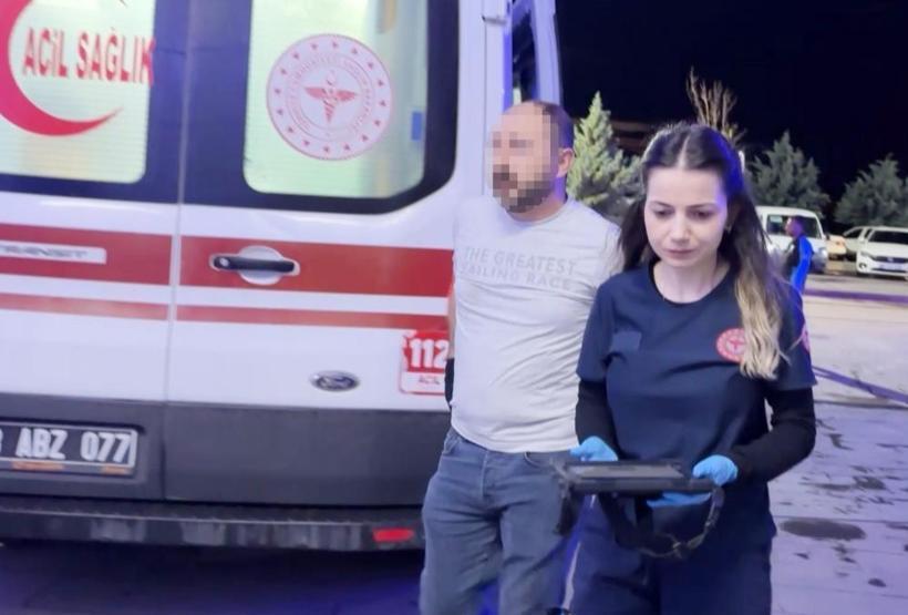 Kızını kaçıran gencin kulağını kesti Polisin müdahalesi facia önledi