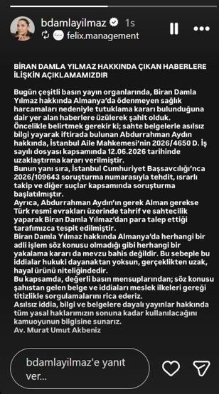 Halefin Yıldız’ı Biran Damla Yılmazdan şoke eden iddialara sert yanıt Bir erkeği sevip ona güvenmenin sonucu bu çirkin manzara oldu
