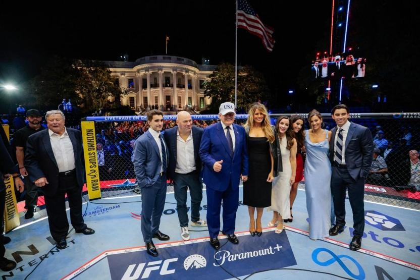 Beyaz Saraydaki UFC etkinliğine saldırı engellendi Dronlarla tuzak kurup, ateş açacaklardı…