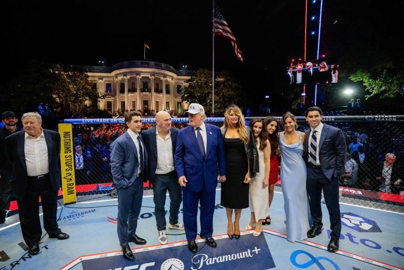 Beyaz Saraydaki UFC etkinliğine saldırı engellendi Dronlarla tuzak kurup, ateş açacaklardı…
