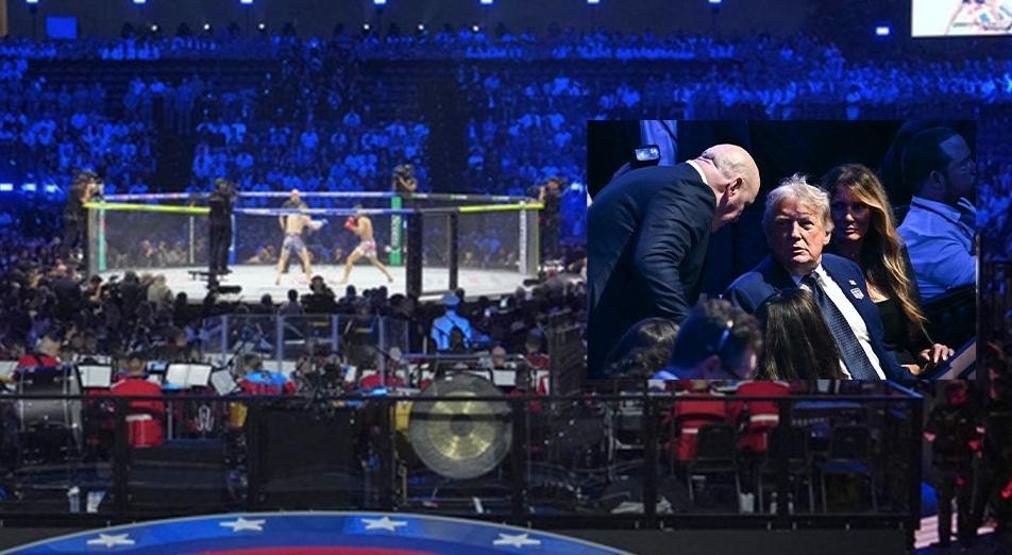 Beyaz Saraydaki UFC etkinliğine saldırı engellendi Dronlarla tuzak kurup, ateş açacaklardı…