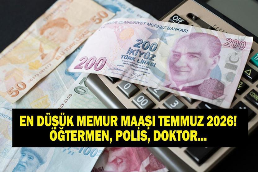 TEMMUZ AYI EN DÜŞÜK MEMUR MAAŞI NE KADAR OLDU 6 Aylık Enflasyon Farkı Memur Maaş Zammı Ne Kadar Haziran Ayı Enflasyon Oranı Ne Kadar Öğretmen, Polis, Doktor, Hemşire, Mühendis...
