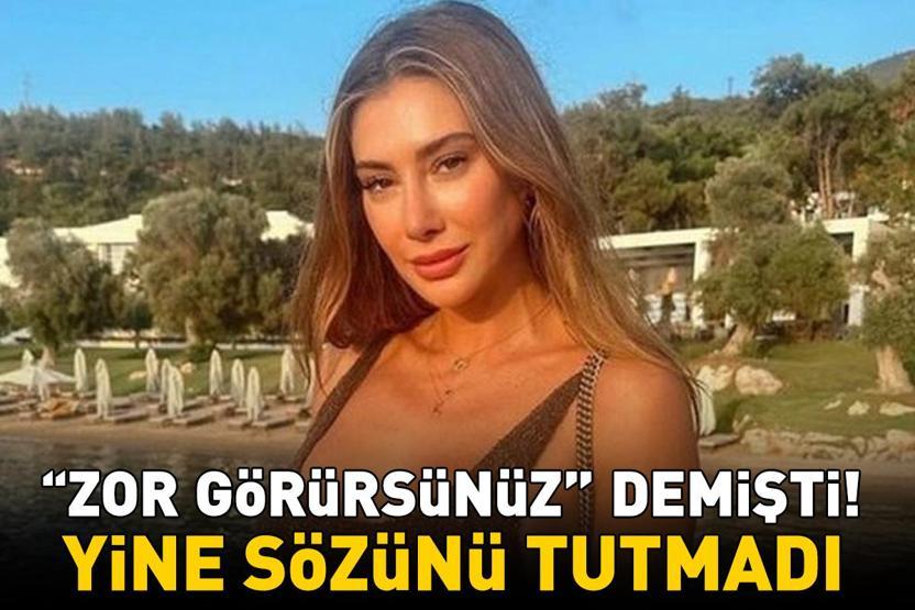 ‘Bundan sonra zor görürsünüz demişti Şeyma Subaşından bikinili tatil pozları