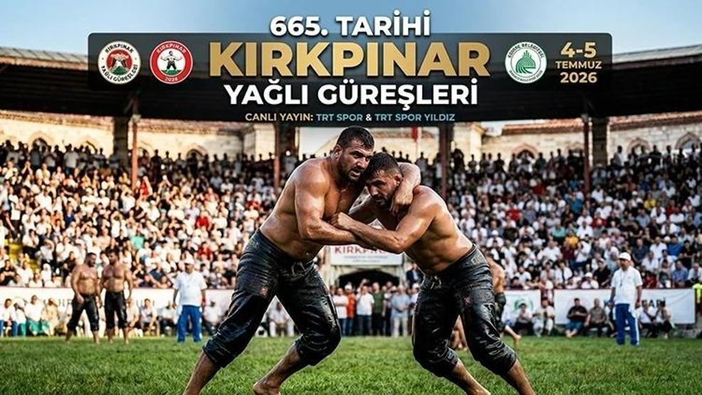 665. KIRKPINAR YAĞLI GÜREŞLERİ CANLI İZLE : 665. Tarihi Kırkpınar Finali Ne Zaman Son 16’ya Kalan Başpehlivanlar Kimler Oldu İşte Kırkpınar Yağlı Güreşleri Canlı Yayın Kanalı ve Programı