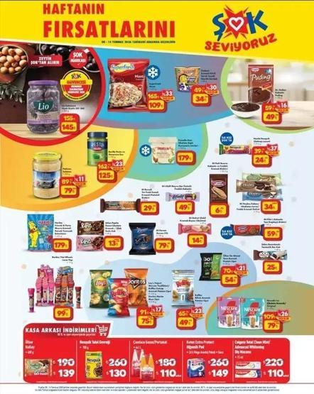 8 TEMMUZ ŞOK AKTÜEL KATALOĞU YAYINLANDI: ŞOKta Bu Hafta Neler Var İşte ŞOK 8-14 Temmuz Aktüel Ürünler Listesi