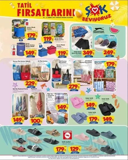 8 TEMMUZ ŞOK AKTÜEL KATALOĞU YAYINLANDI: ŞOKta Bu Hafta Neler Var İşte ŞOK 8-14 Temmuz Aktüel Ürünler Listesi