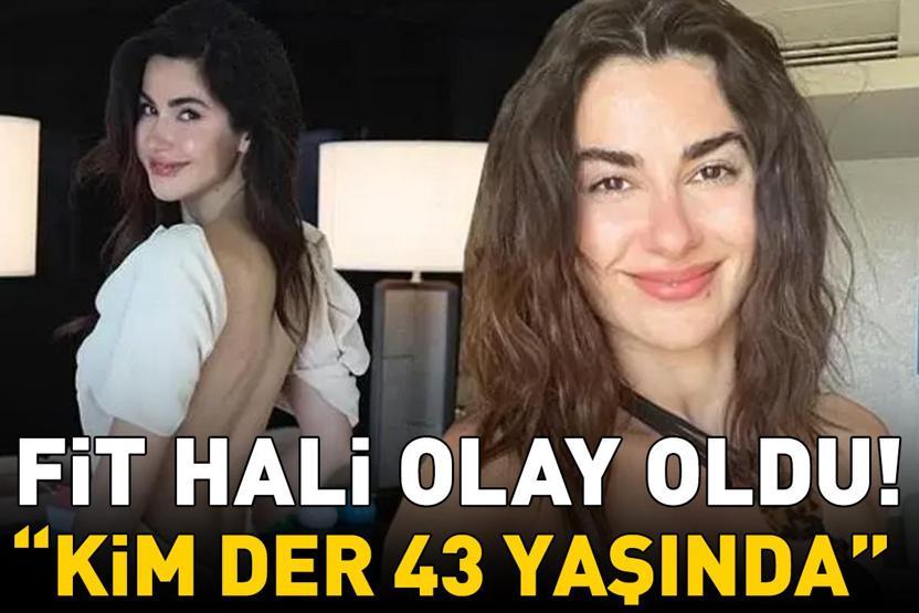 Daha 17nin Şebnemi Nesrin Cavadzadenin fit hali dikkat çekti Kim der 43 yaşında