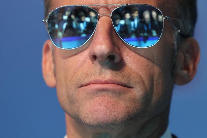 Macron neden güneş gözlüğü takıyor Zirve boyunca çıkarmadı...