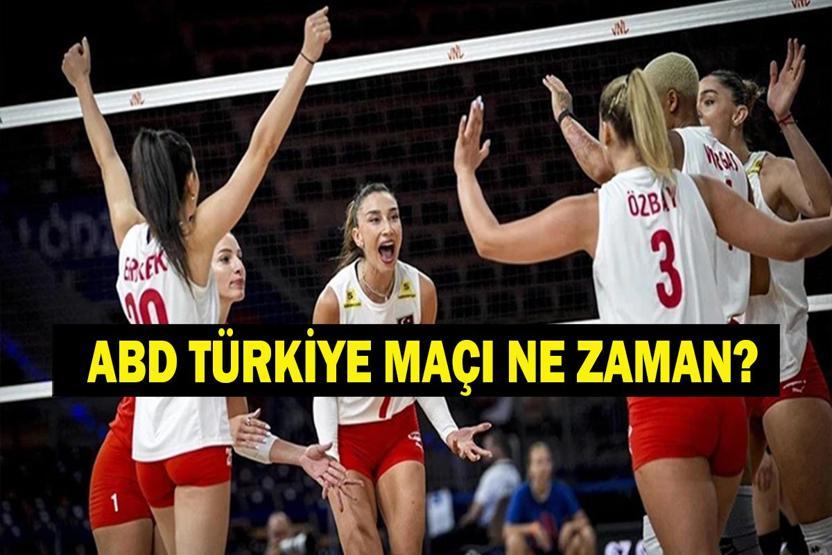 ABD TÜRKİYE VOLEYBOL MAÇI NE ZAMAN VNL A Milli Kadın Voleybol Takımı Türkiye ABD maçı saat kaçta, hangi kanalda İşte Filenin Sultanları maç takvimi ve puan durumu