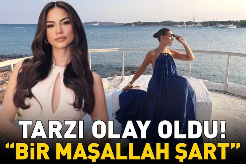 Eşref Rüyanın Nisanı Demet Özdemirden hayranlarını mest eden tatil pozları Bir maşallah şart