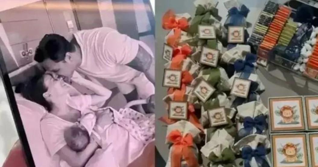 Burak Çelik ve Ece Çelik’ten mutluluk pozu Oğulları Aslan’ın son hali dikkat çekti