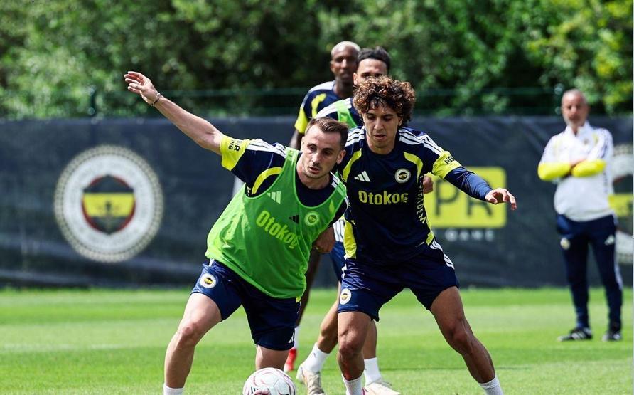 Fenerbahçe, günü çift idmanla kapattı