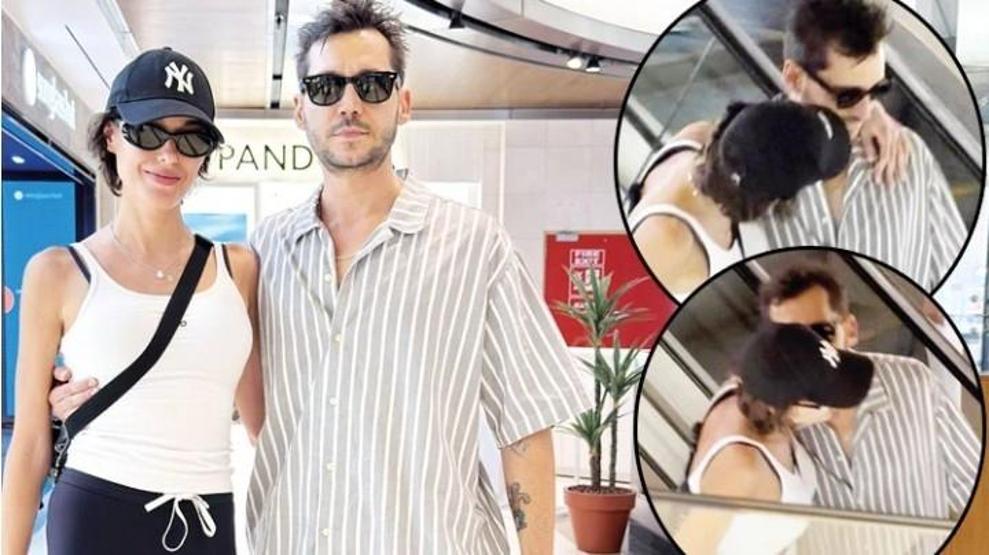 Dilan Çiçek Deniz ile Birkan Nasuhoğlu ilk kez birlikte görüntülendi Tatilden geldik, mutluyuz