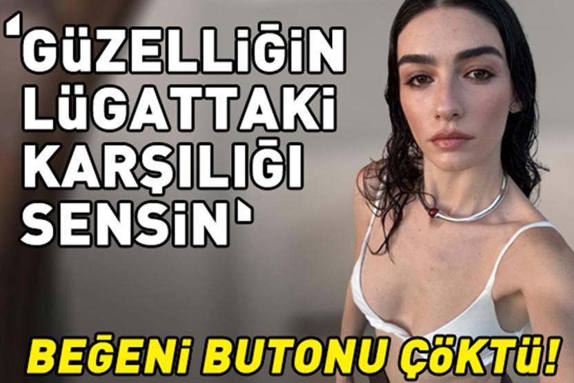 İnci Tanelerinin Dilberiydi Hazar Ergüçlüden yeni tatil pozları Güzelliğin lügattaki karşılığı sensin