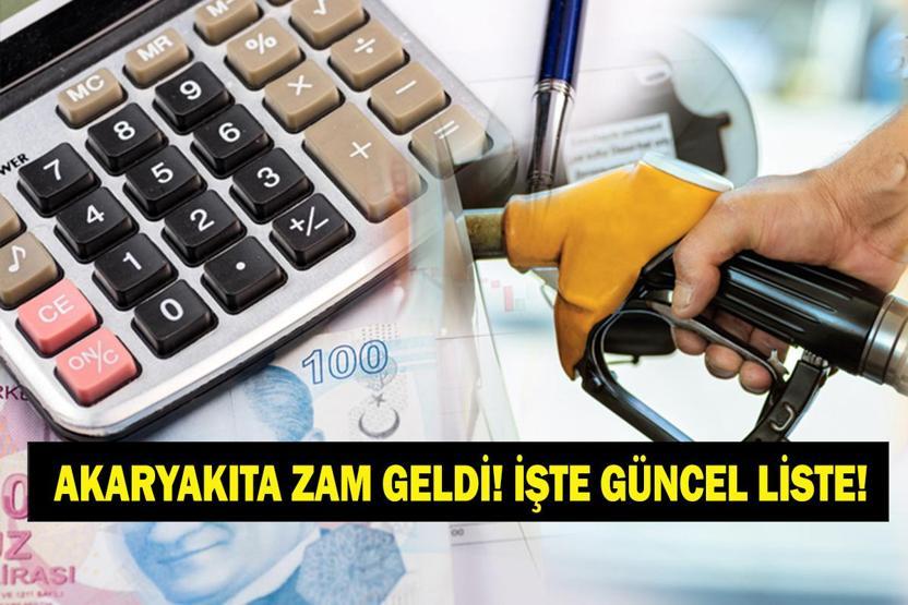 MOTORİNE ZAM 21 TEMMUZ 2026: Benzin, motorin (mazot) ve lpg fiyatları ne oldu Motorine ne kadar zam geldi