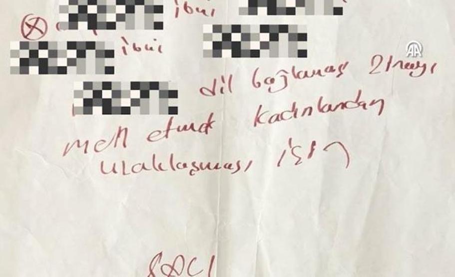 Sözde medyuma operasyon Ele geçirilen notlar şaşkına çevirdi: Kaynana dili kapatma, aniden ölüm...