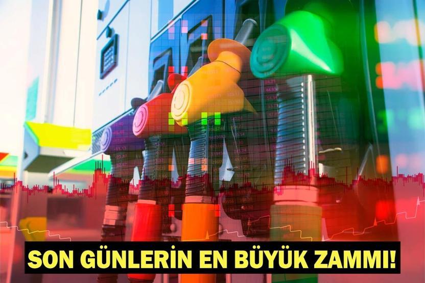 MOTORİN (MAZOT) ZAMMI 25 TEMMUZ Mazot, benzin İstanbul, İzmir, Ankara’da kaç TL Akaryakıta son günlerin en büyük zammı geldi