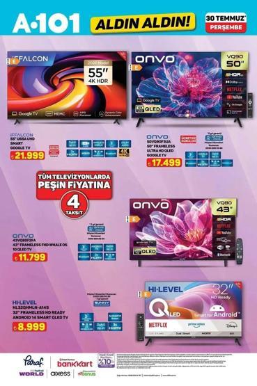 30 Temmuz A101 Aktüel Ürünler Listesi: A101 Aldın Aldın Kataloğu Yayınlandı mı Bu Hafta A101 Fırsat Ürünleri Neler İşte 30 Temmuz A101 Aktüel Kataloğu