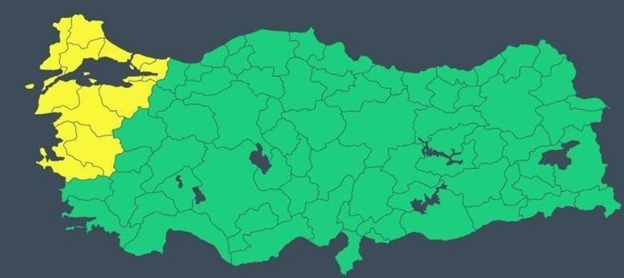 UYARILAR PEŞ PEŞE GELDİ | Hafta sonu planı yapanlar dikkat 11 il için sarı kodlu alarm