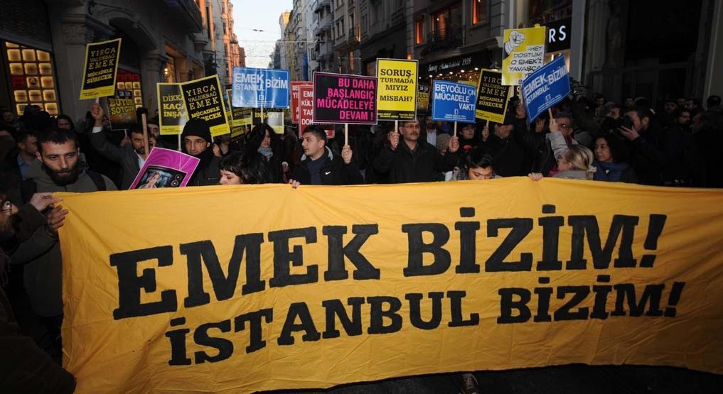 Emek Sineması protestosunda gerginlik