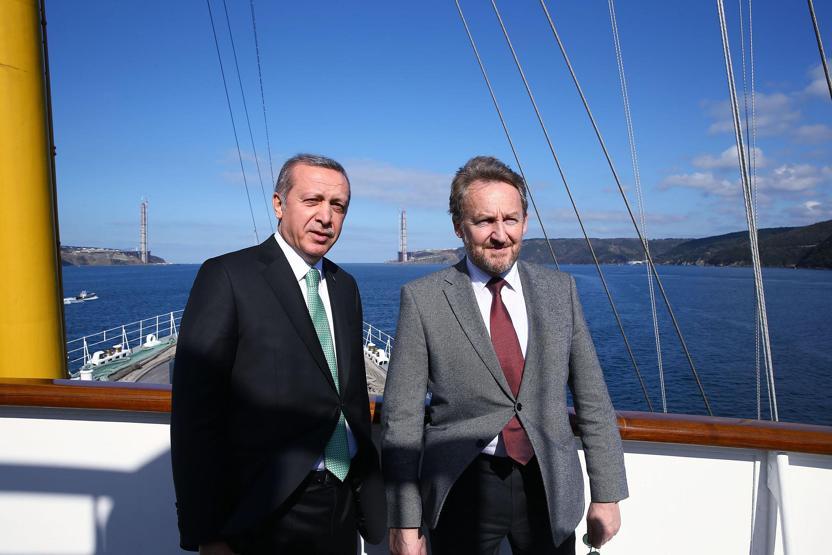 Erdoğan ve İzzetbegovic Savarona yatında boğaz turu yaptı