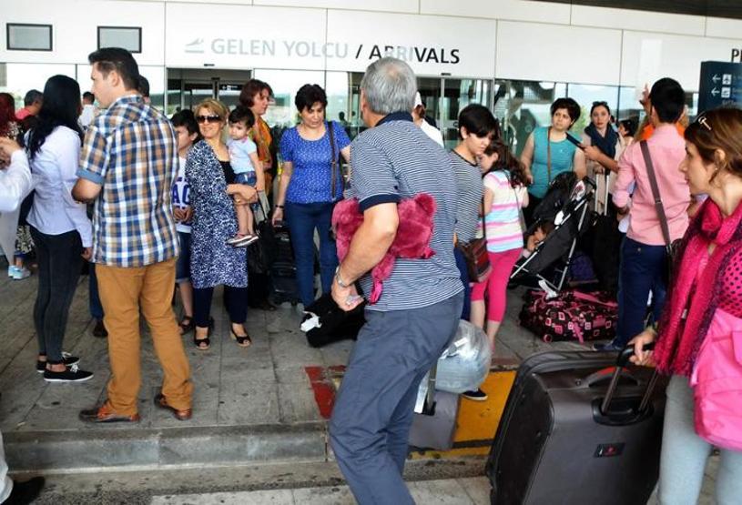 Tahran-Bodrum seferiyle gelen İranlı turistler dikkat çekti