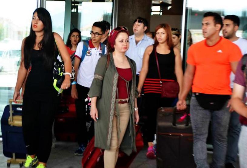 Tahran-Bodrum seferiyle gelen İranlı turistler dikkat çekti