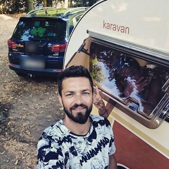 İlker Kızmaz eşi ile tatilde