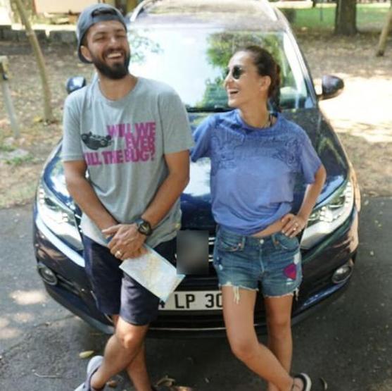 İlker Kızmaz eşi ile tatilde